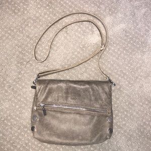 Hammitt Leather Stone Gray NWOT Purse